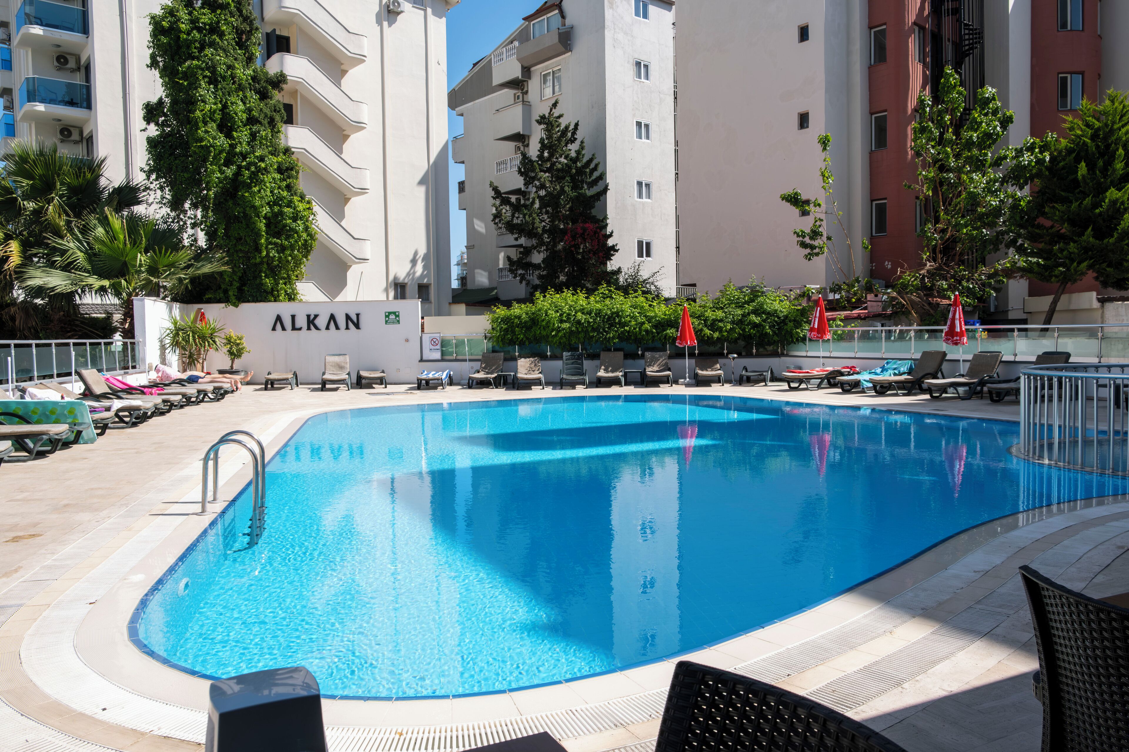 Seasonal outdoor pool