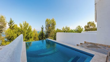 Suite with Private Pool | Soundproofing, iron/ironing board, free WiFi