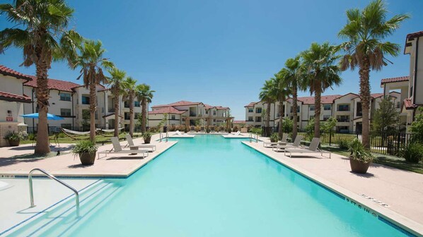 Pool - Landing | Stylish 1BD, Yoga Studio, Clubhouse (Pflugerville)