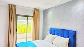 2 bedrooms, free cots/infant beds, free WiFi, bed sheets