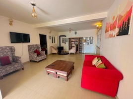 Sala de estar en el lobby