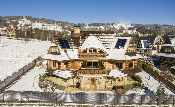 Aerial view - TatryTop Panorama Lux jacuzzi sauna (Koscielisko)