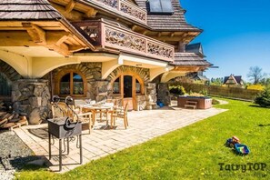 Terrace/patio - TatryTop Panorama Lux jacuzzi sauna (Koscielisko)