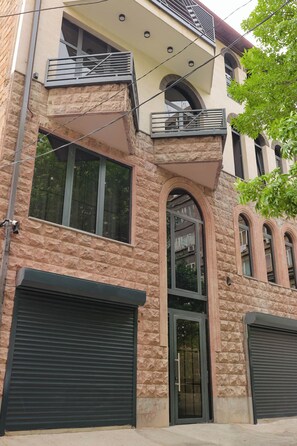 Façade de l’hébergement