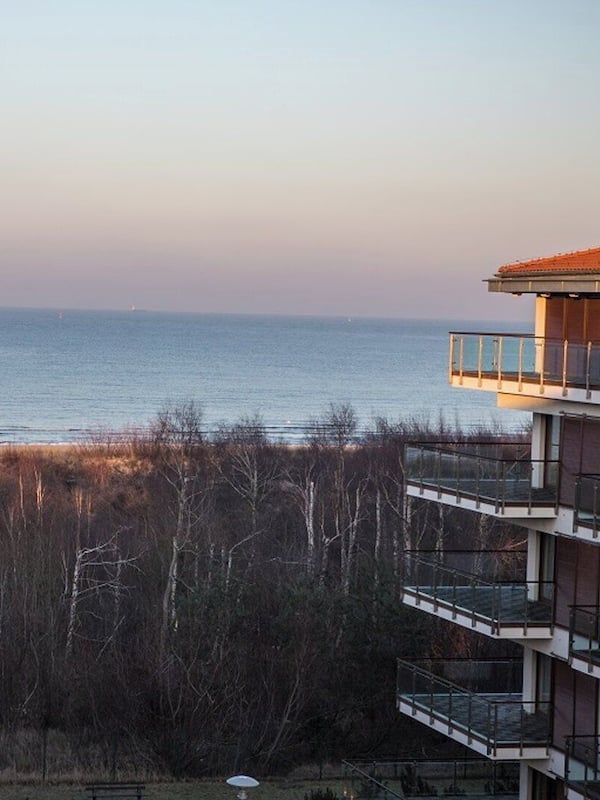 Apartamento conforto, vista parcial para o mar (Duplex) | 1 quarto, individualmente decorados, individualmente mobiliados
