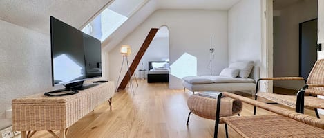 2 chambres, fer et planche Ă repasser, Wi-Fi, draps fournis