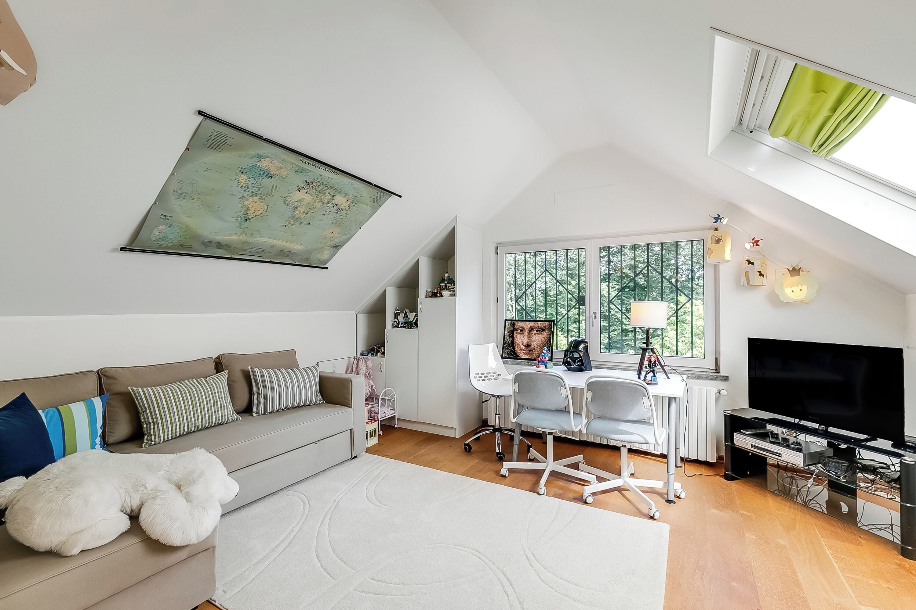 Family Villa, Multiple Bedrooms, Mountainside (Il Gioiellino Pool and Sauna) | Living area | Flat-screen TV, fireplace, stereo