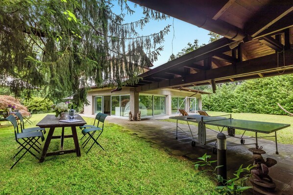 Family Villa, Multiple Bedrooms, Mountainside (Il Gioiellino Pool and Sauna) | Outdoor dining - Il Gioiellino Pool And Sauna (Gignese)