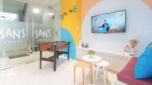 Sala de estar en el lobby