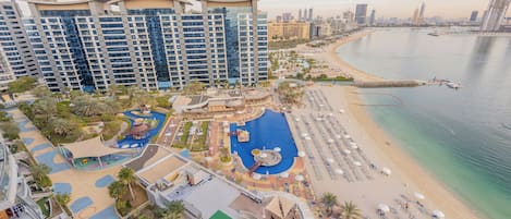 Lägenhet Deluxe - balkong - havsutsikt | Balkongutsikt