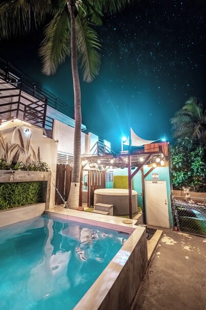 Faro Escondido Pool&Jacuzzi OceanView in Fajardo