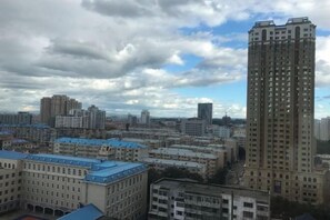 Blick von der Unterkunft