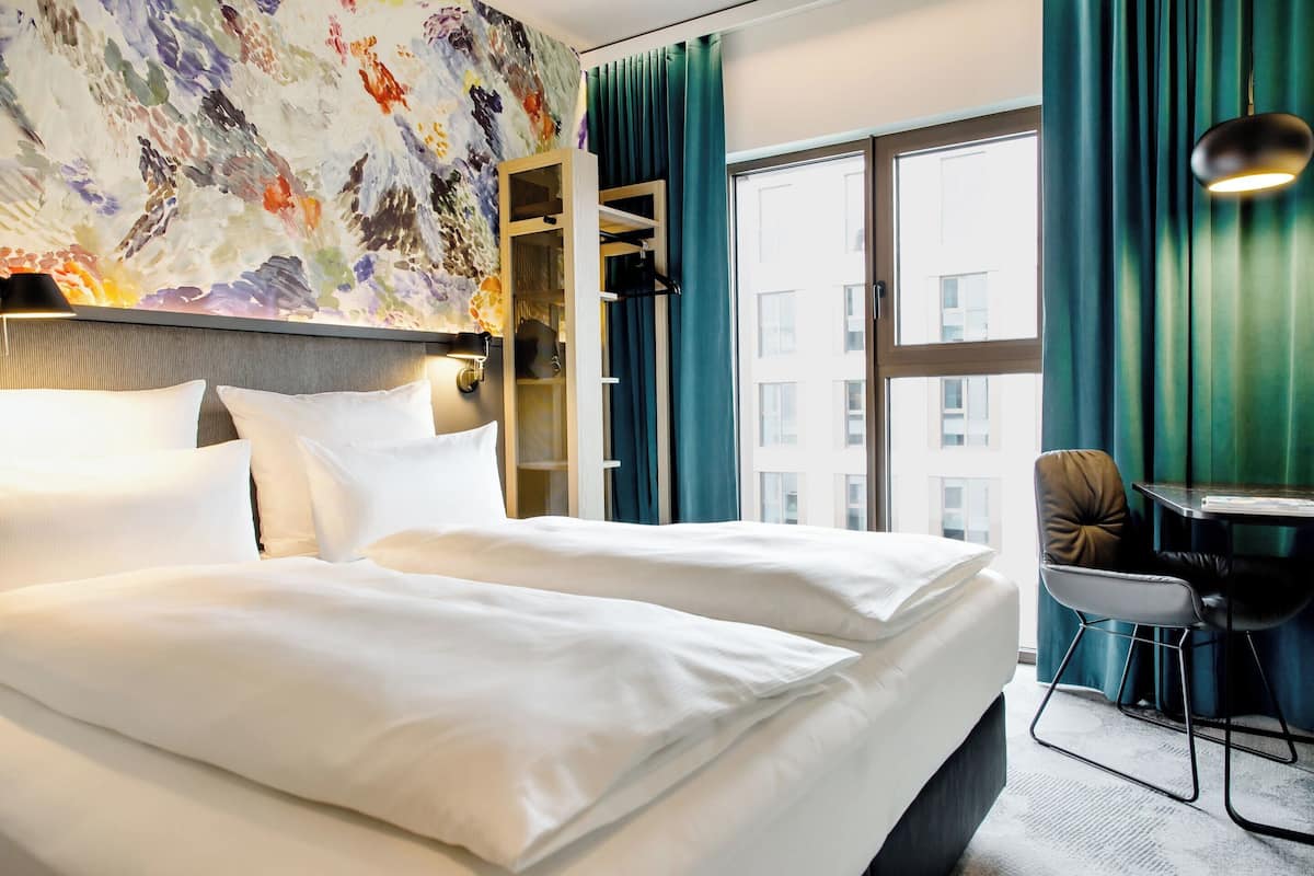 Premium bedding, free WiFi, bed sheets