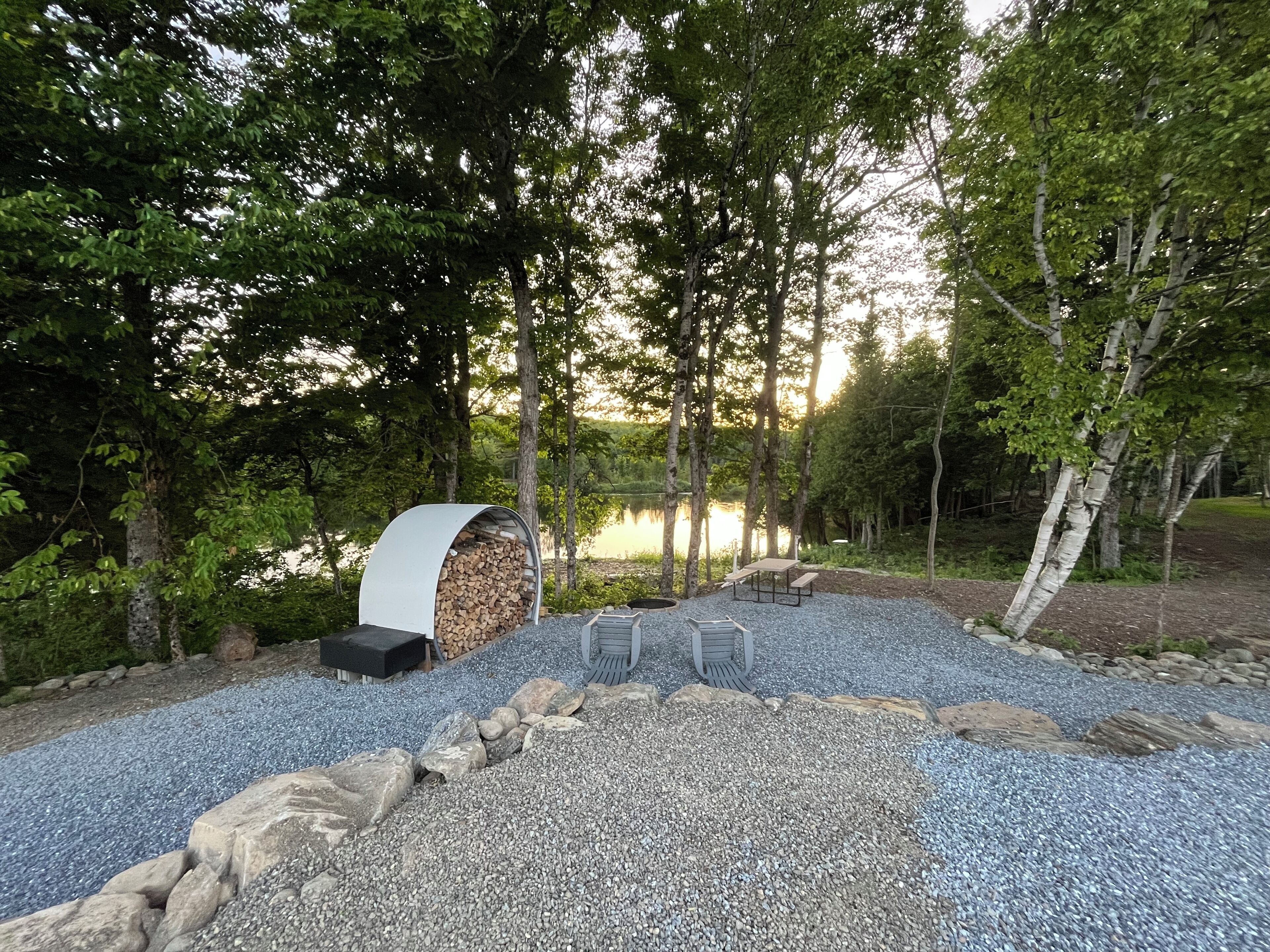 Overnatningsstedets område