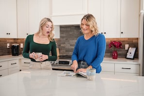 Fridge, microwave, oven, stovetop - 2024 Highland Home - New Build
Indoor Pickleball/Badminton/Basketball Court (Fish Creek)