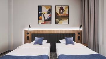 Deluxe Double or Twin Room | In-room safe, iron/ironing board, free WiFi