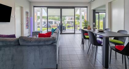 Villa With Covered Terrace and Jetty on the Water