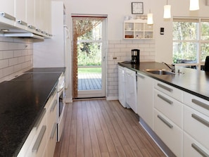 Private kitchen - 8 Person Holiday Home in Hadsund (Hadsund)