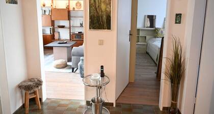 Vintage Style Apartment With Balcony/terrace