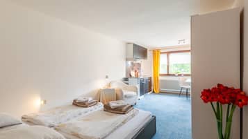 Apartment | 1 Schlafzimmer, individuell eingerichtet, Bettwäsche