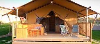 Farmhouse Tent in Marche Near Adriatic Sea