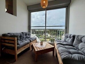Living area - 47 Reflets- 4p-wifi-parking-vue mer (Quiberon)
