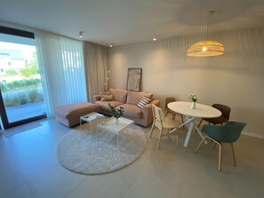 Apartment | Living area - Stylish Apartment in Westende (Middelkerke)