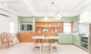 Dining - Evergreen Apartment by Beginning with, 3Br in Heart of Nimman (Chiang Mai)