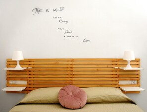 Deluxe Double Room, Courtyard View | Desk, laptop workspace, blackout drapes, free WiFi - b&Baldo Vatican (Rome)