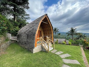 View from property - Villa Bambu Rinjani & Restaurant By Zuzu (Bayan)