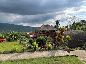 View from property - Villa Bambu Rinjani & Restaurant By Zuzu (Bayan)