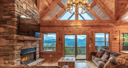 Luxury 4200 Sqft Log Cabin on 50 Acres Sleeps 16