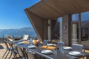 Appartement Exclusive l'Onyx | Terrace/patio - TERRESENS - Le Quartz (Peisey-Nancroix)