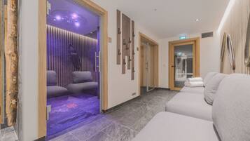 Sauna, hot tub, dan pijat