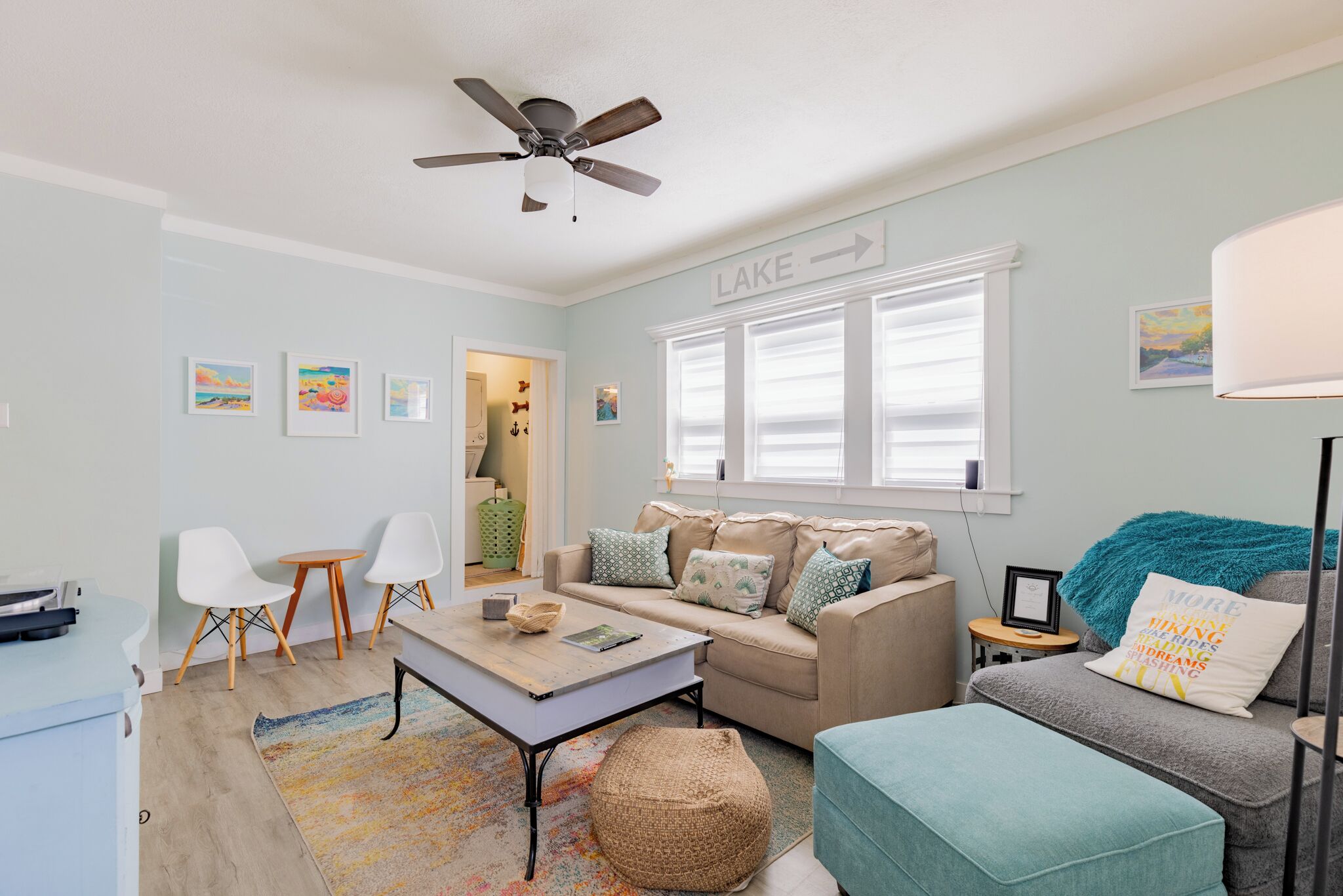 Smart-tv, boeken en een muziekbibliotheek