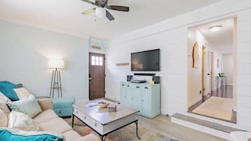 Smart TV, books, music library
