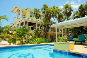 Villa, Smoking | 4 bedrooms - Lucky Duck Villa - Huge Beachfront Pool and Pier (Placencia)