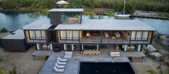 NEW Modern Ocean Front Villa on Private Island