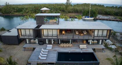 NEW Modern Ocean Front Villa on Private Island
