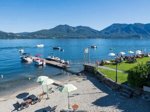 Beach - Holiday apartment with TV and heating (Oggebbio)