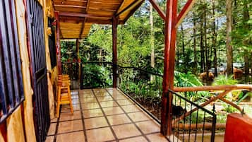 Standaard huisje | Terras