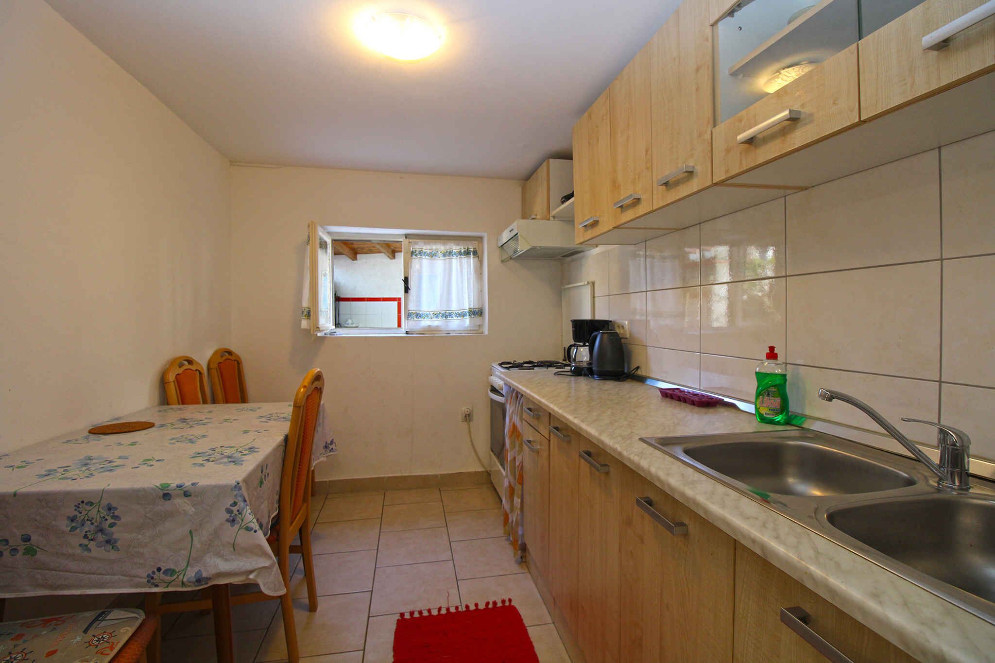 Fridge, microwave, stovetop, toaster