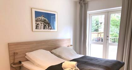 Spacious 1-bed in Frederiksberg w Balcony
