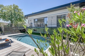 A heated pool - Villa Violette - Piscine privée (Gujan-Mestras)