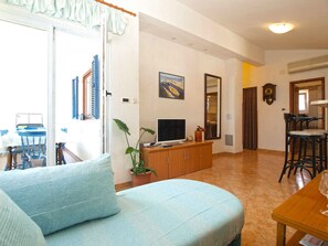 Living area - Holiday apartment with air conditioning (Premantura)