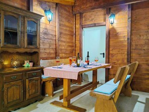 Dining - Villa with pool for 6 people (Pomer)