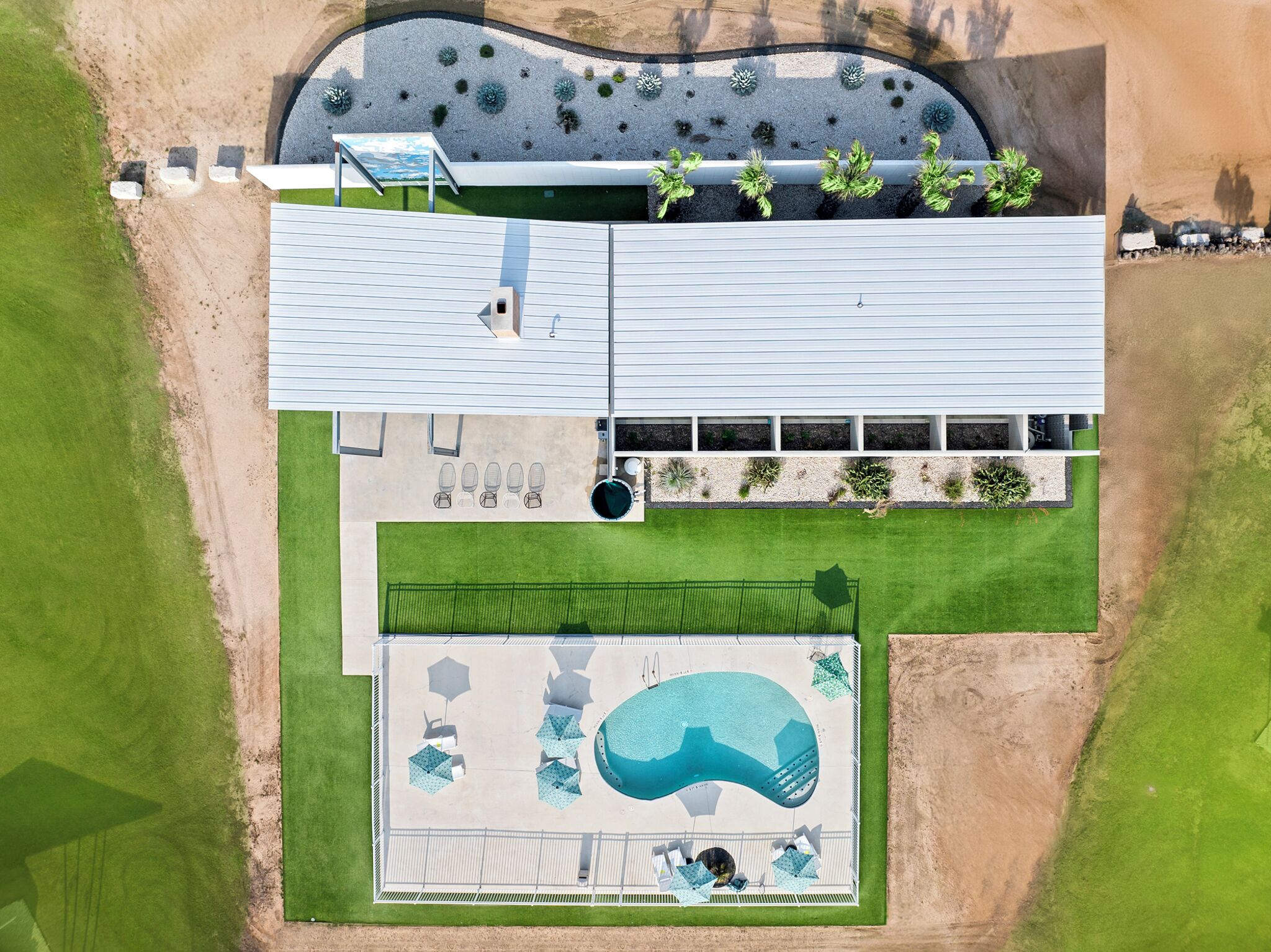 Aerial view