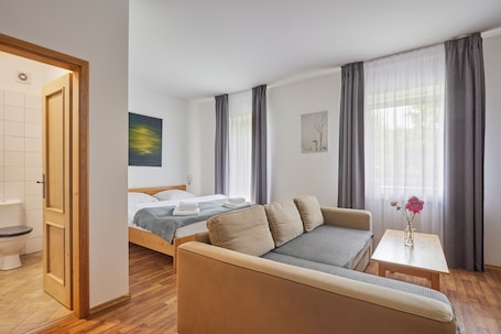 1 bedroom, desk, laptop workspace, free WiFi
