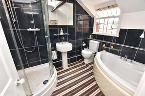 Towels, soap, toilet paper