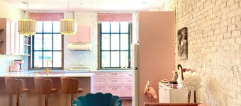 NEW luxury retro loft in heart of historic, walkable Southside district 